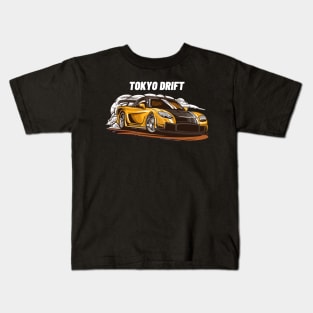 Tokyo drift RX7 Kids T-Shirt